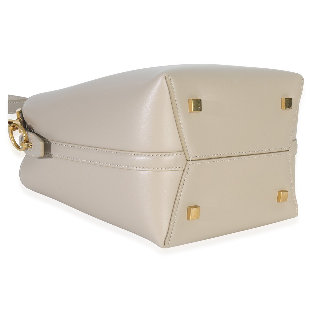 Saint Laurent Beige Shiny Calfskin Small Le 37 Bucket Bag - Picture 8 of 8